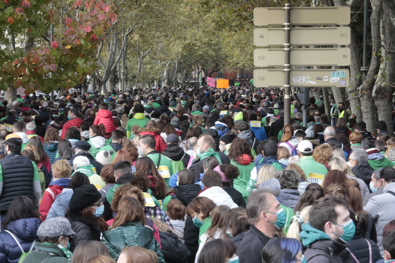 Fotos: Marcha contra el Cáncer en Valladolid (10)