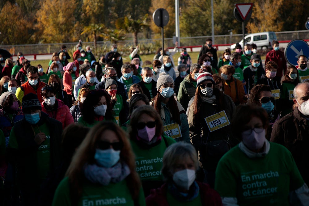 Miles de personas partieron desde el parque Elio Antonio de Nebrija en el regreso de la Marcha Salamanca Contra el Cáncer