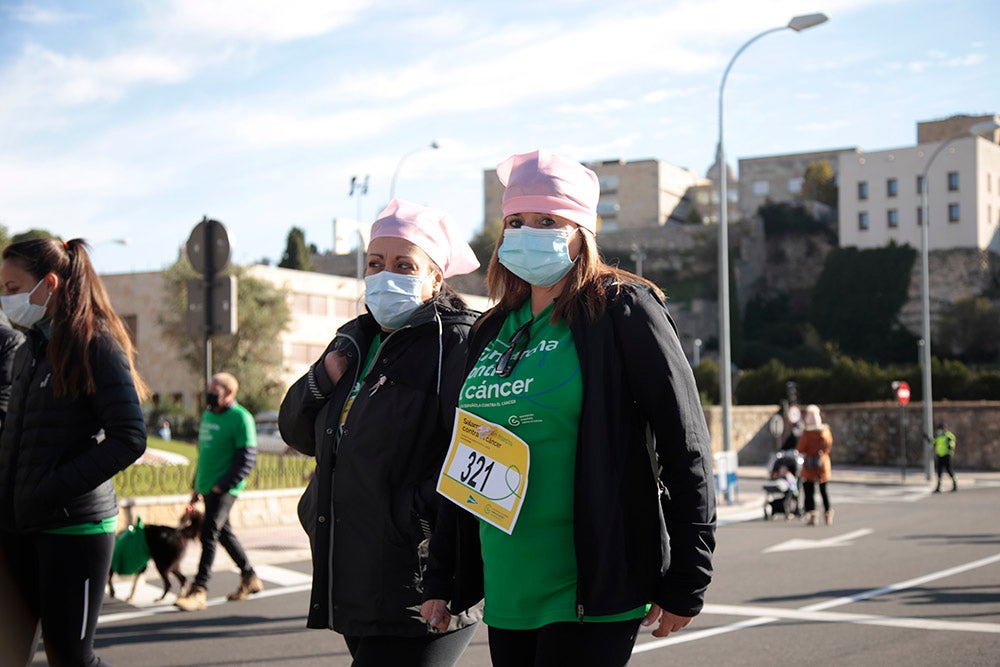 Miles de personas partieron desde el parque Elio Antonio de Nebrija en el regreso de la Marcha Salamanca Contra el Cáncer