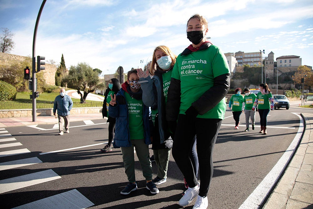 Miles de personas partieron desde el parque Elio Antonio de Nebrija en el regreso de la Marcha Salamanca Contra el Cáncer