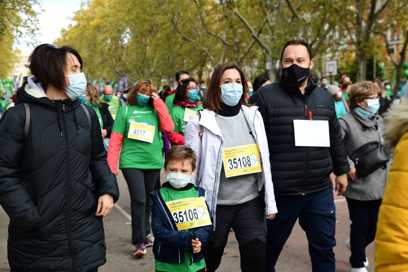 Fotos: Marcha contra el Cáncer en Valladolid (1)