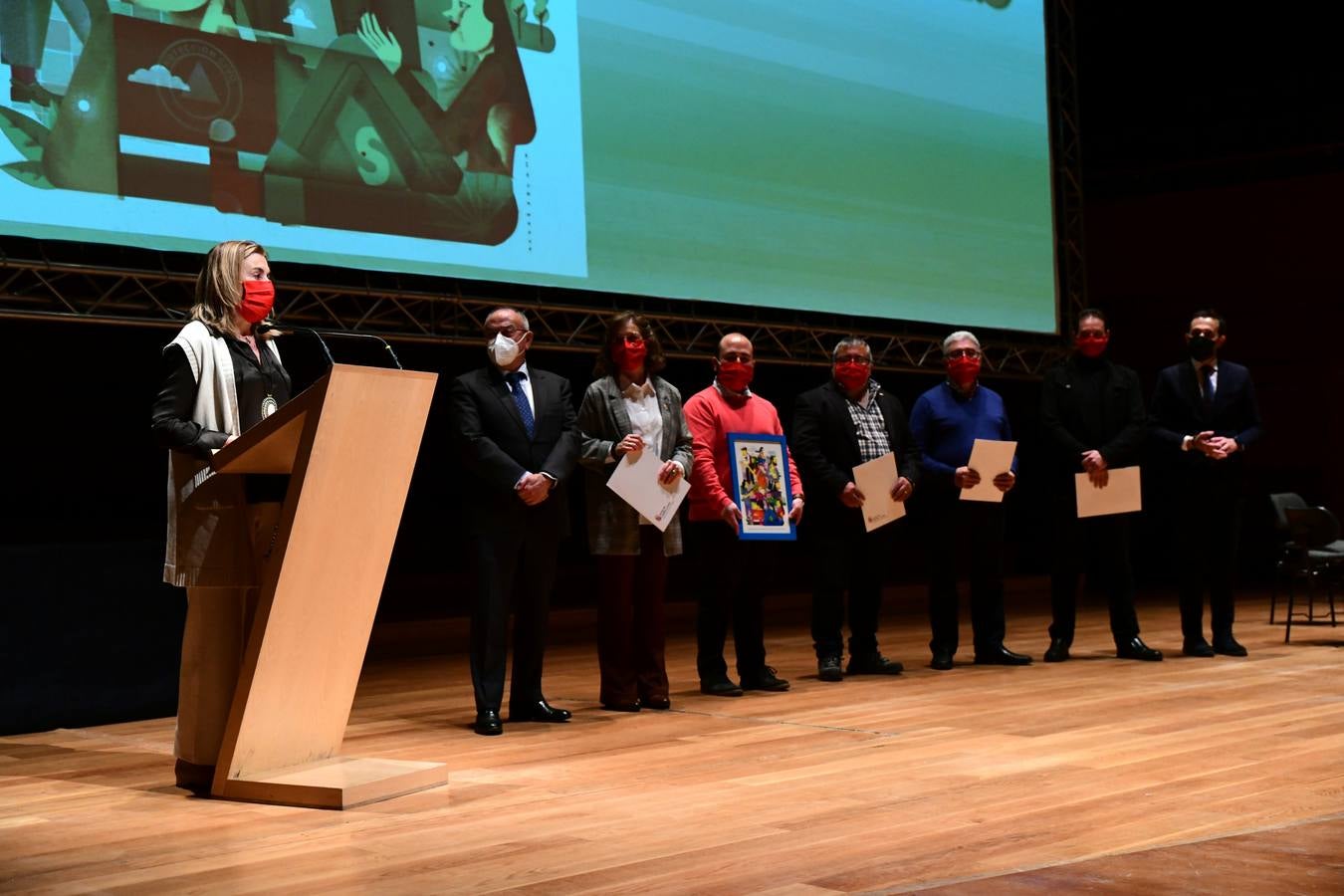 Fotos: Valladolid reconoce la labor de los participantes en la campaña de vacunación frente a la covid