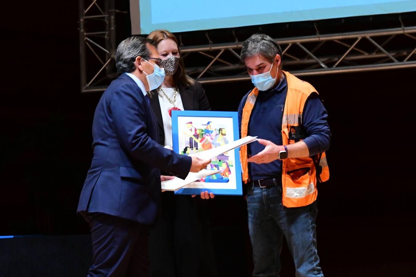 Fotos: Valladolid reconoce la labor de los participantes en la campaña de vacunación frente a la covid