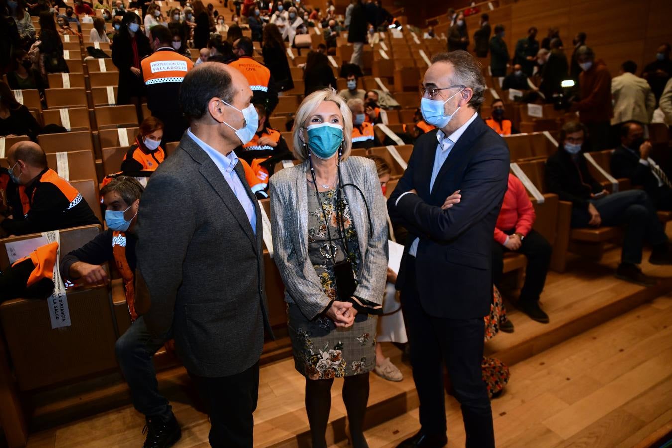 Fotos: Valladolid reconoce la labor de los participantes en la campaña de vacunación frente a la covid