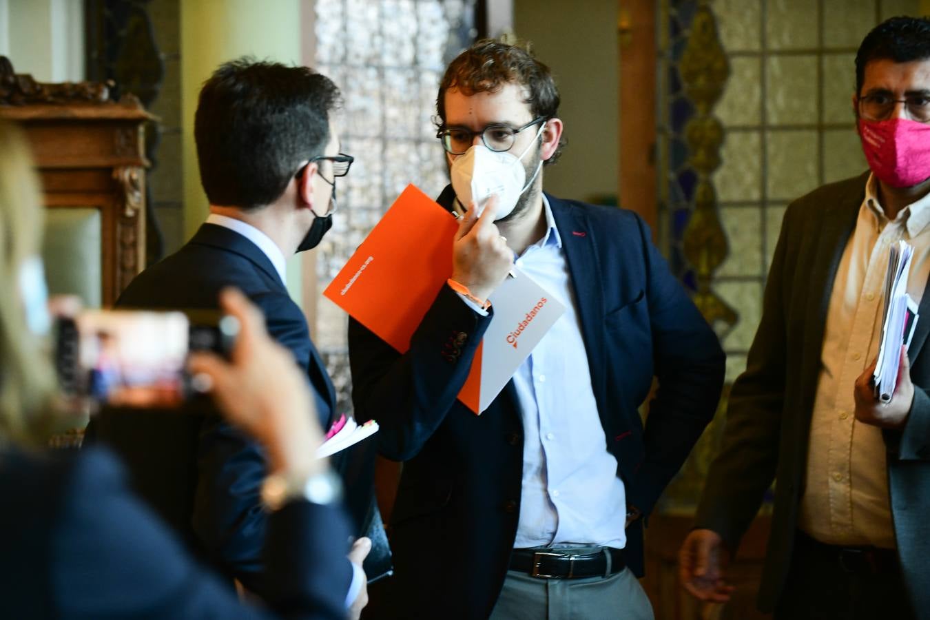 Fotos: Pleno en el Ayuntamiento de Valladolid