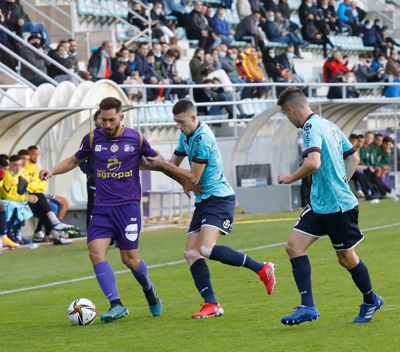 Palencia Cristo Atlético 2 - 1 UP Langreo