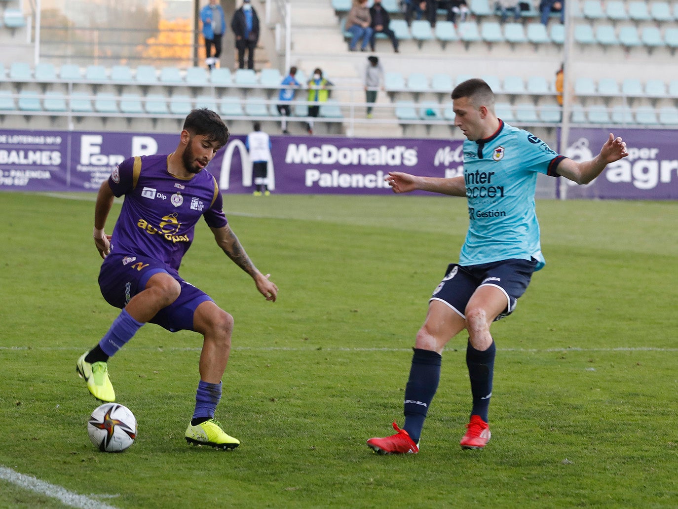 Palencia Cristo Atlético 2 - 1 UP Langreo