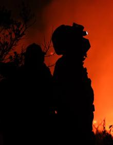 Imagen secundaria 2 - Extinguido un virulento incendio en la zona de la Sierra de Francia y Las Batuecas en Salamanca