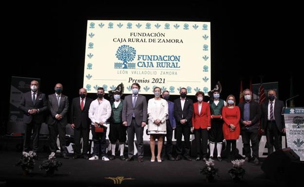 Caja Rural de Zamora premia «el ejemplo, valores y esfuerzo» de zamoranos y entidades