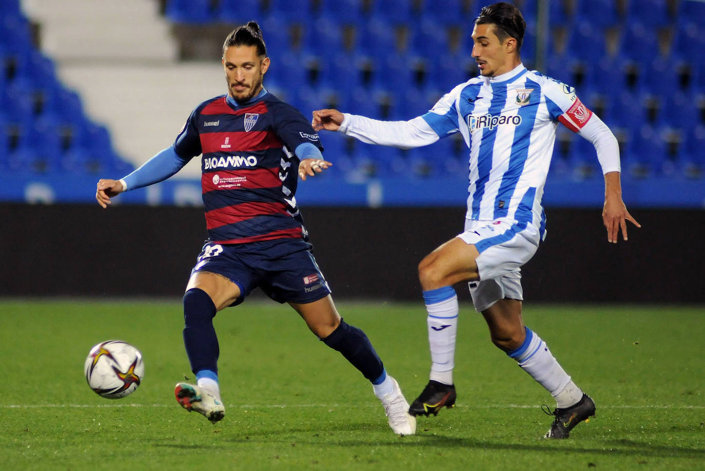 Derrota de la Gimástica en su visita al campo del Leganés. 