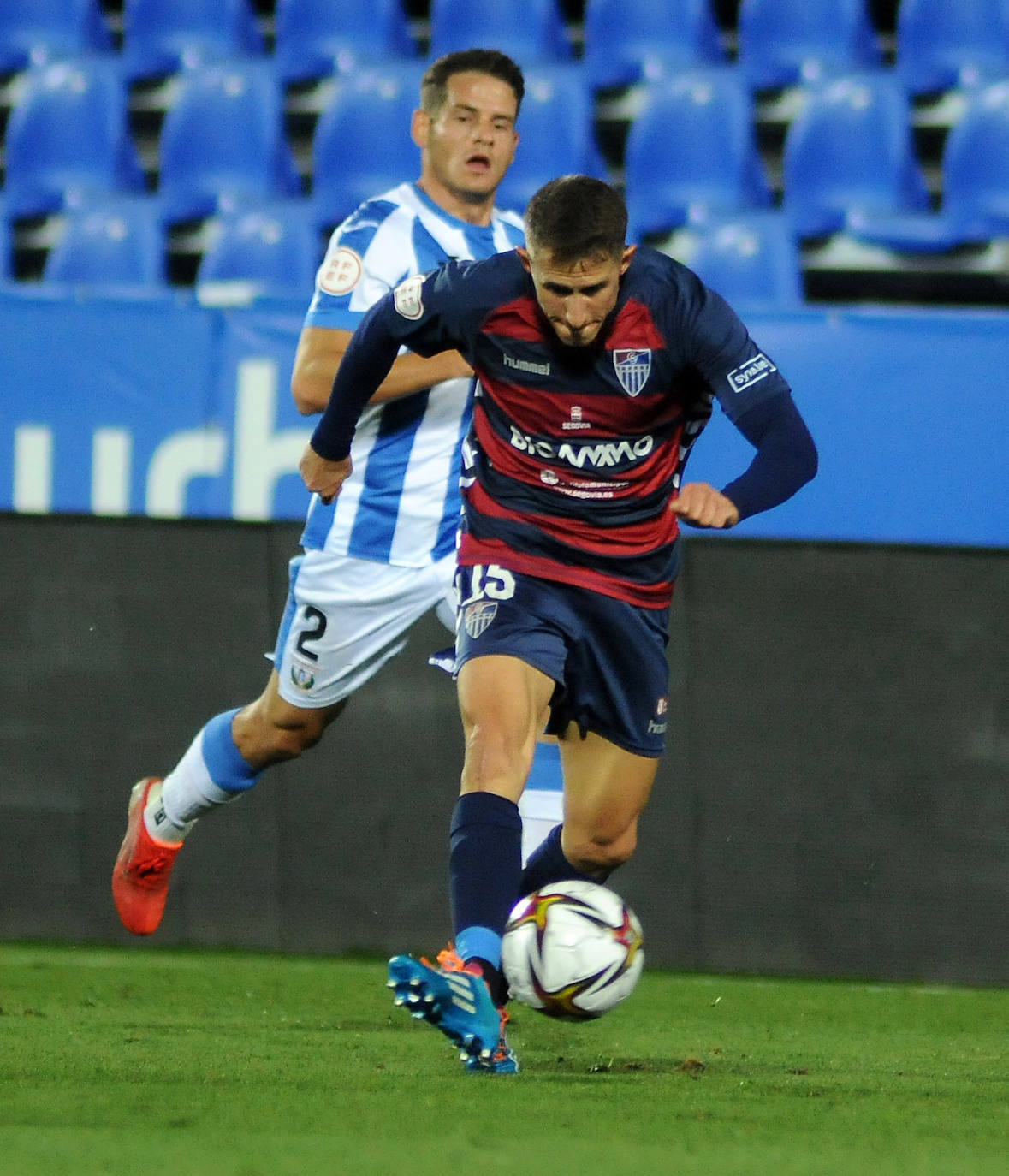 Derrota de la Gimástica en su visita al campo del Leganés. 