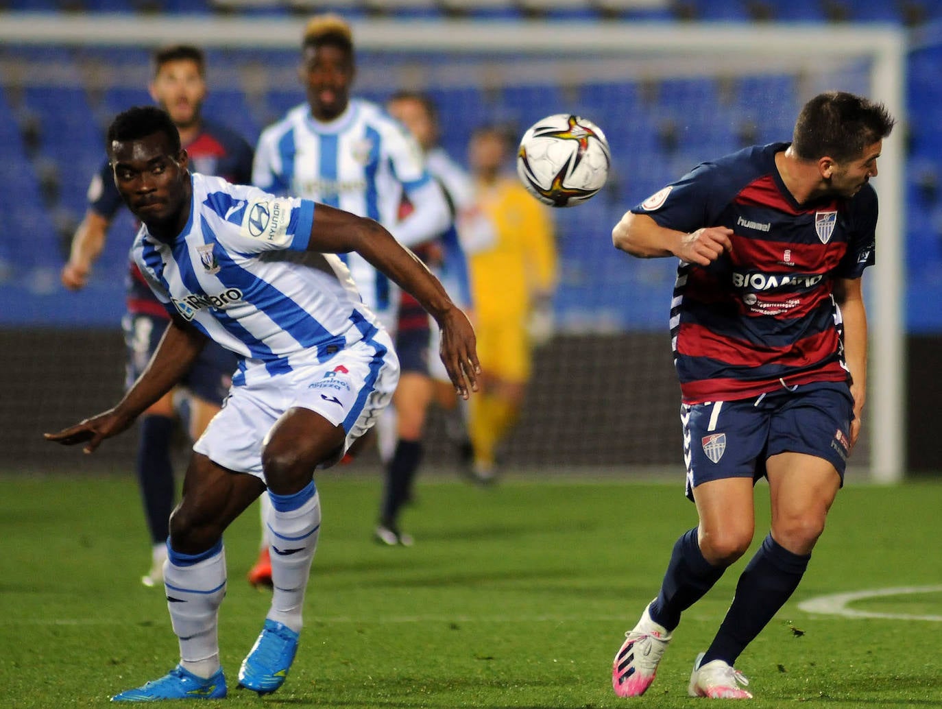 Derrota de la Gimástica en su visita al campo del Leganés. 