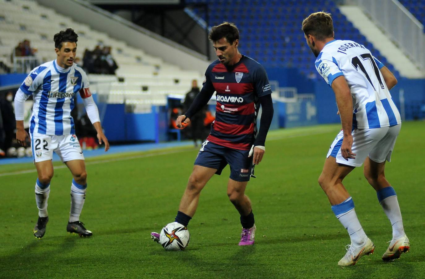 Derrota de la Gimástica en su visita al campo del Leganés. 