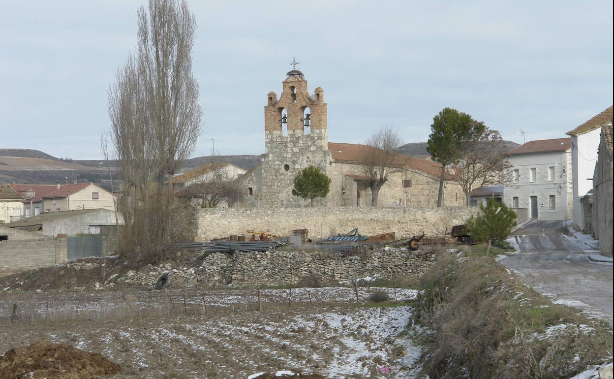 Toore de Peñafiel, por donde transcurre el recorrido alternativo. 