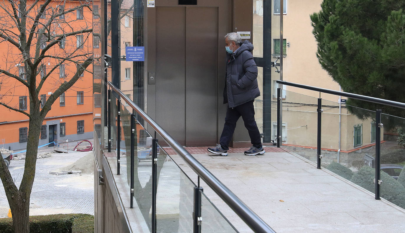 Inauguración de los ascensores de San José-El Palo Mirasierra 