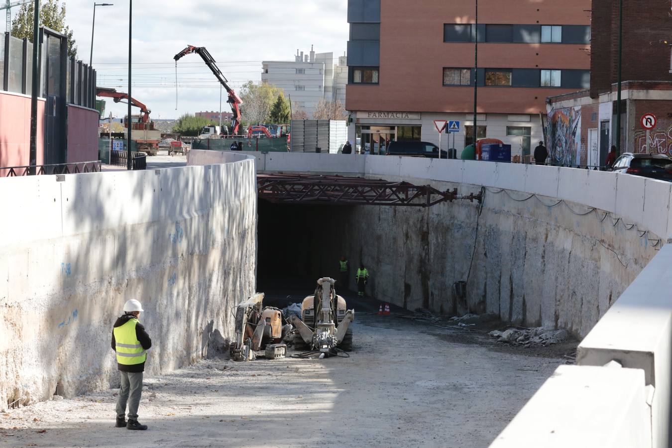 Fotos: Unidas las dos bocas del túnel de Andrómeda