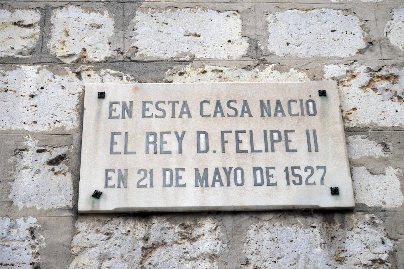 Detalles de la zona de San Pablo, junto al Palacio Pimentel, el colegio de San Gregorio y el Museo de Escultura