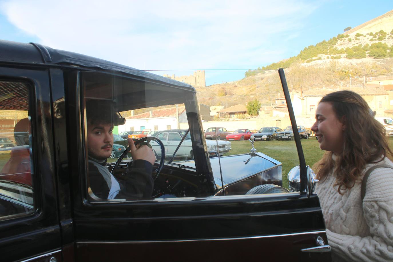 Fotos: Los coches clásicos despiertan admiración en el Cerrato