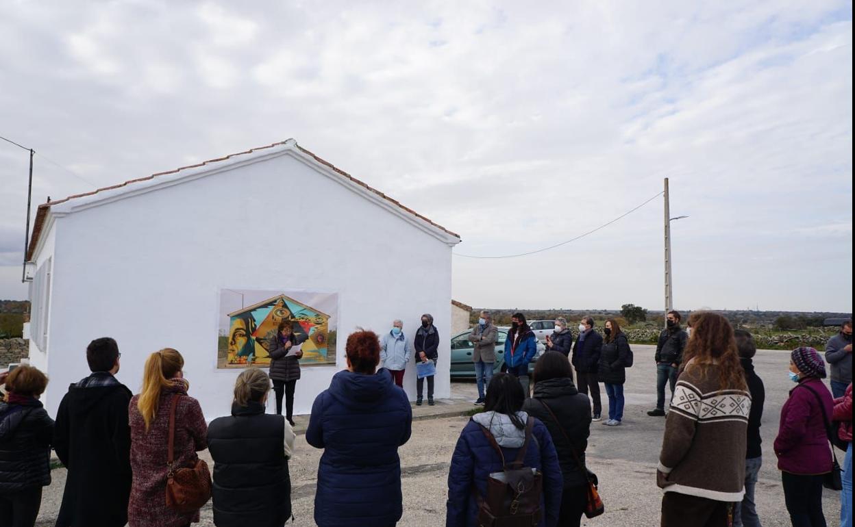 Imagen de un momento de la concentración.