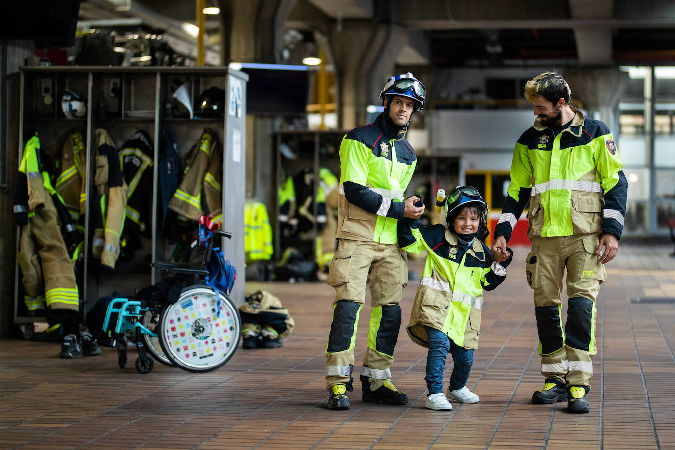 Fotos: Calendario solidario de los Bomberos de Burgos destinado a APACE