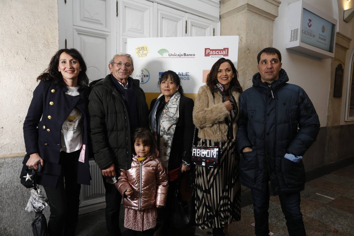 Ruth Segovia, Abdón Segovia (Premio al Mejor Profesional), Greta Iglesias Segovia, Belén Alonso, Belén Segovia y Miguel Iglesias