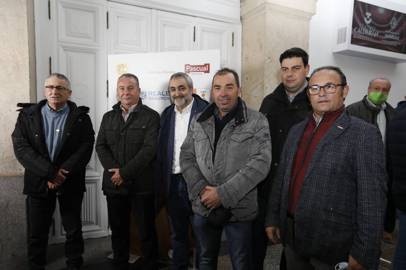 Lorenzo Rivera, Donaciano Dujo, Prisci Losada, José Manuel Cortés, David Garrido y Manuel Barahona.