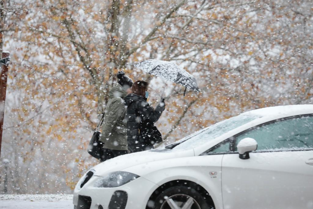 Fotos: Llega a Valladolid la primera nevada desde &#039;Filomena&#039;