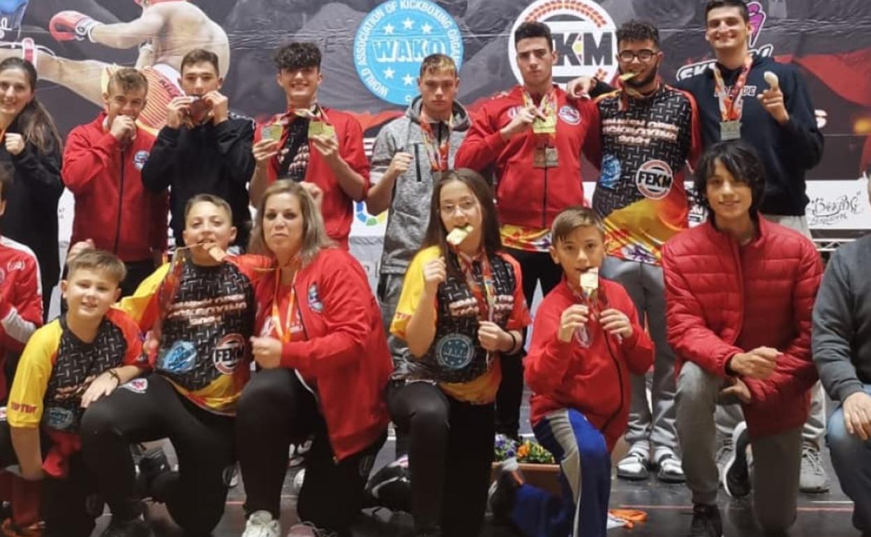 Lluvia de medallas para los clubes salmantinos en el Spanish Open 2021 Benidorm Top Fighters