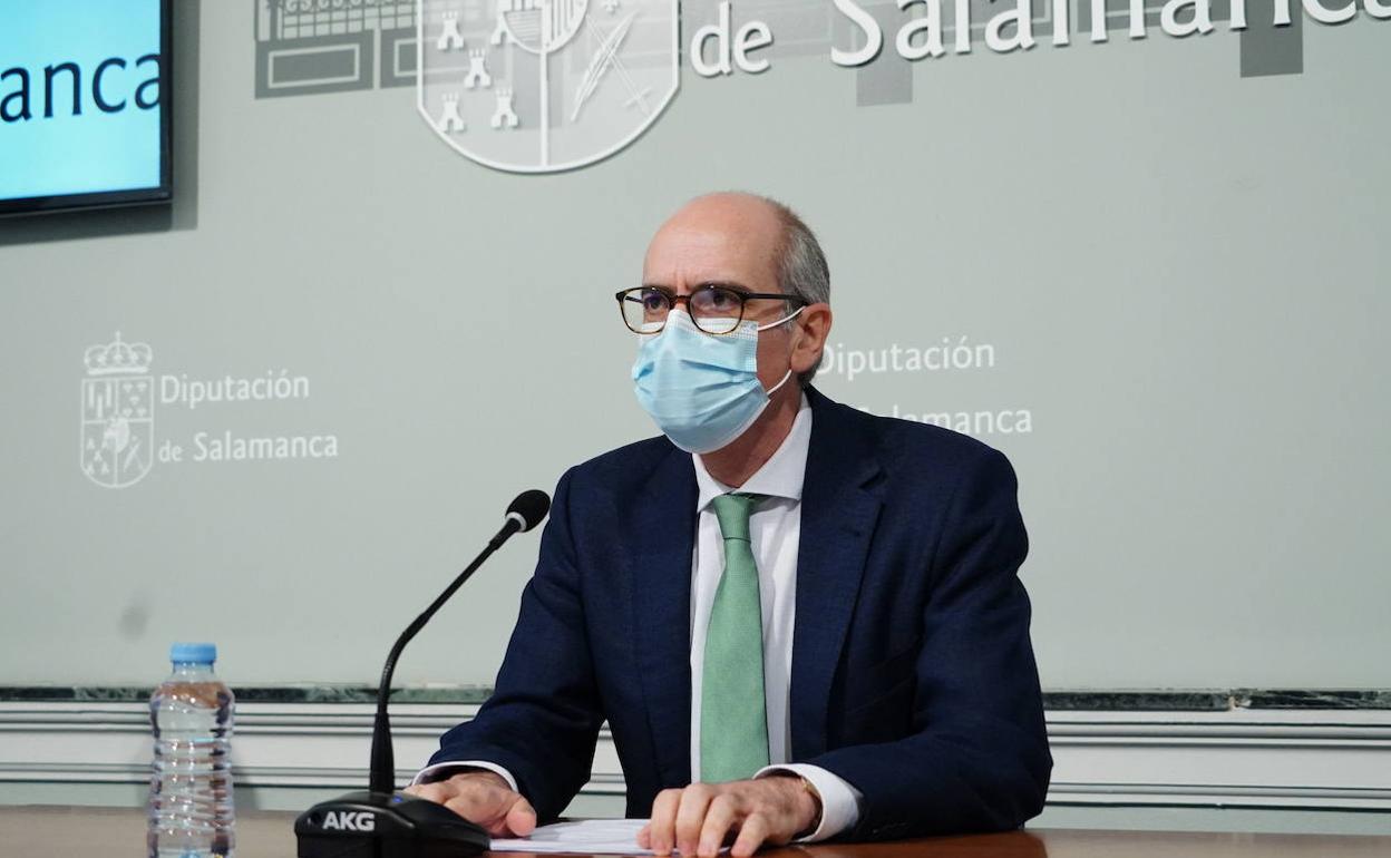 Javier Iglesias, presidente del PP de Salamanca y de la Diputación charra. 