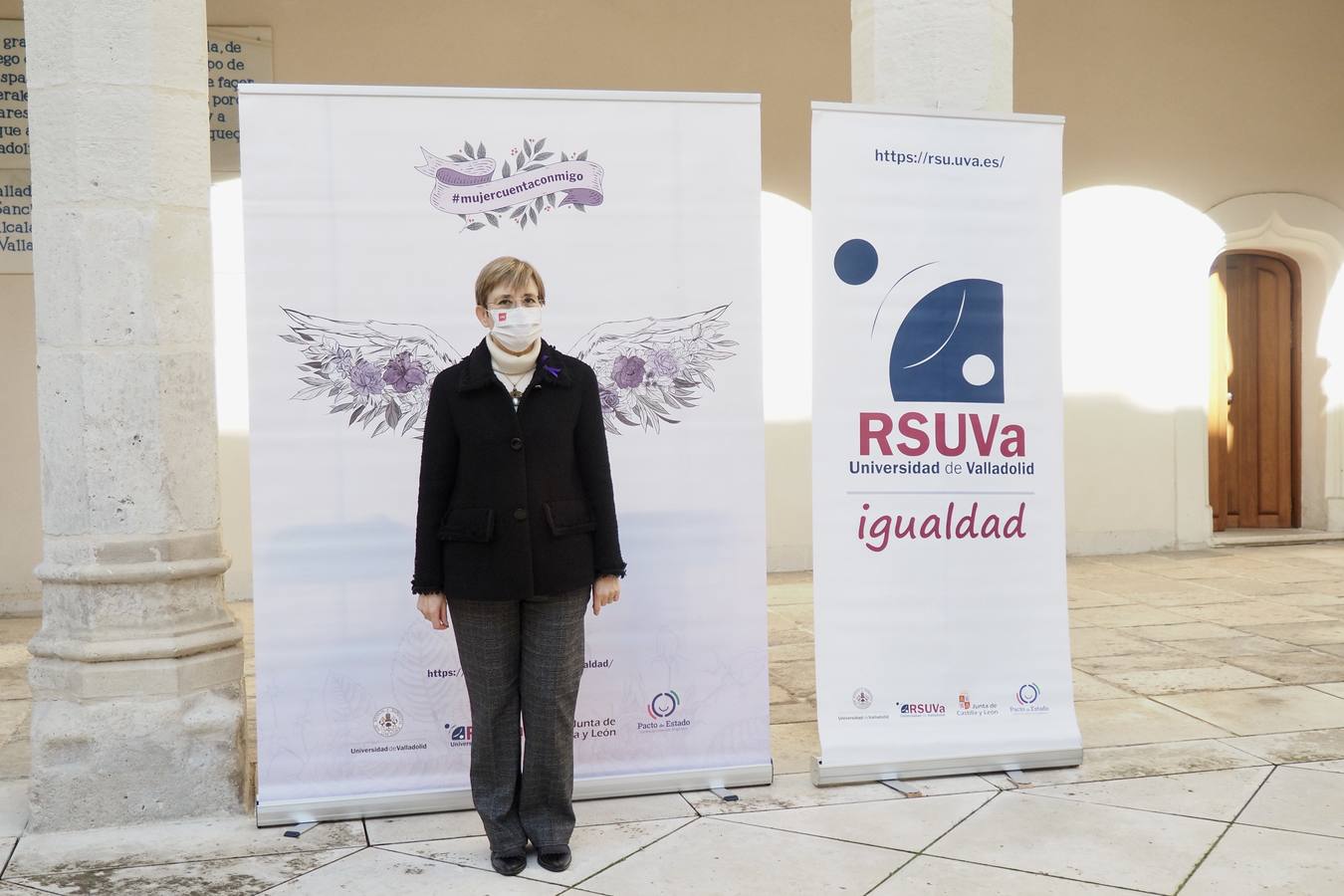 Acto celebrado en la Universidad de Valladolid.