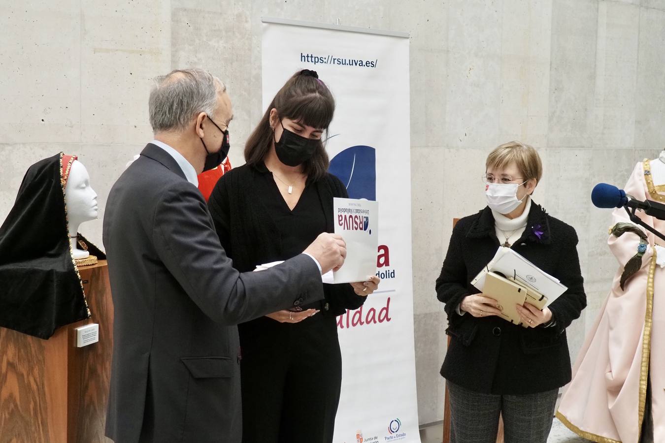 Acto celebrado en la Universidad de Valladolid.