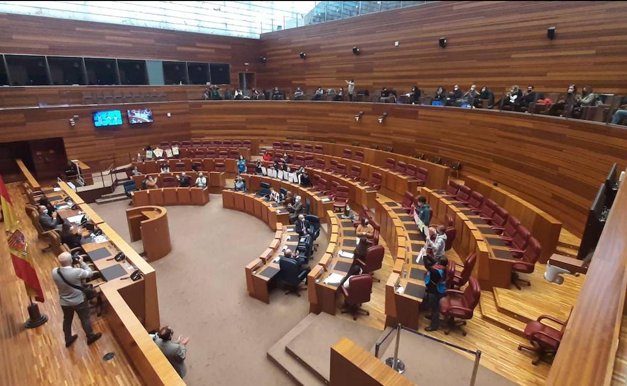 Celebración del pleno autonómico de infantil y adolescencia, en el que está representado Santa Marta de Tormes.