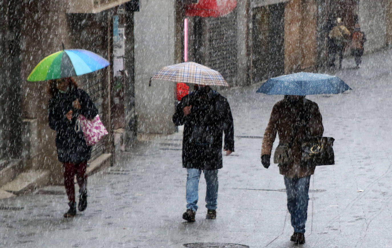Frío y nieve en Segovia y su provincia 
