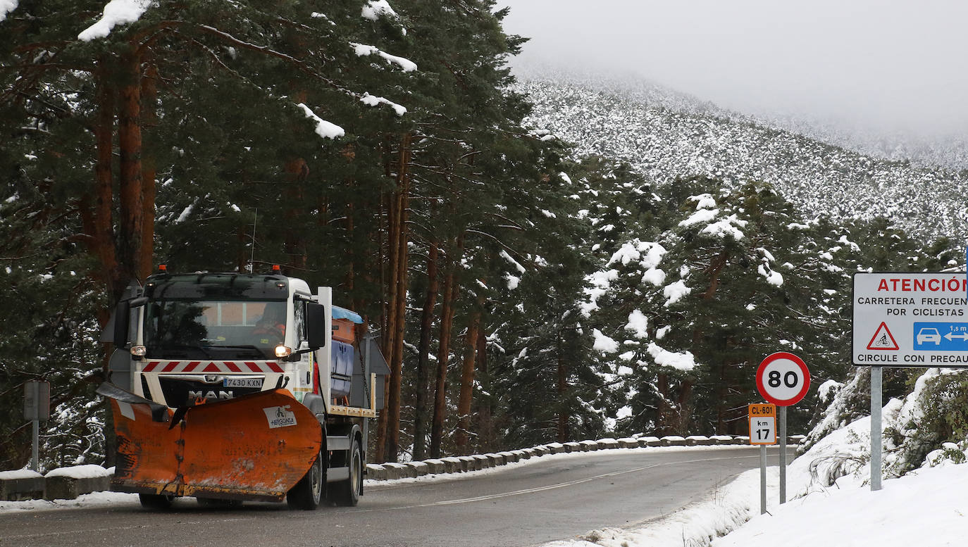 Frío y nieve en Segovia y su provincia 