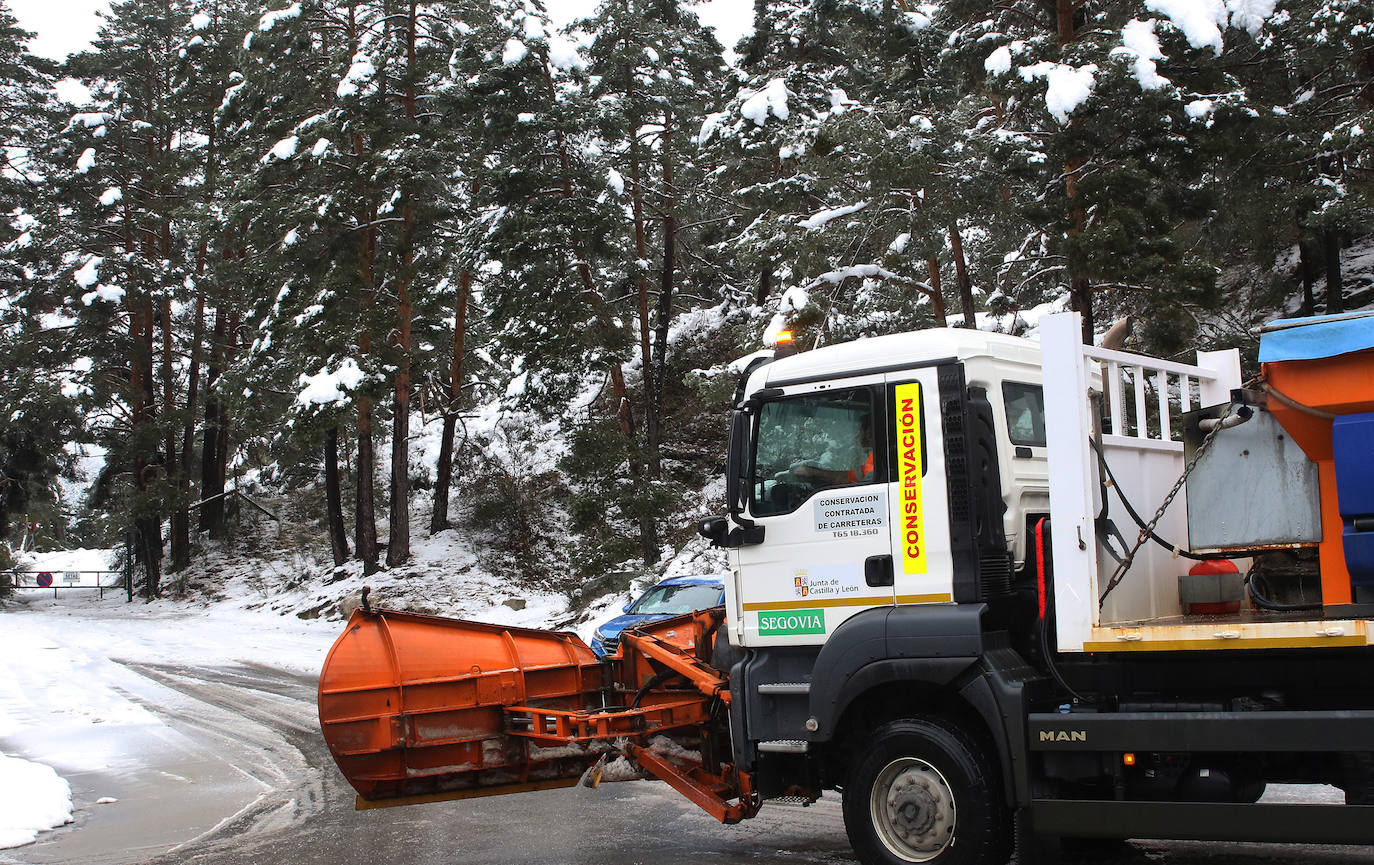 Frío y nieve en Segovia y su provincia 