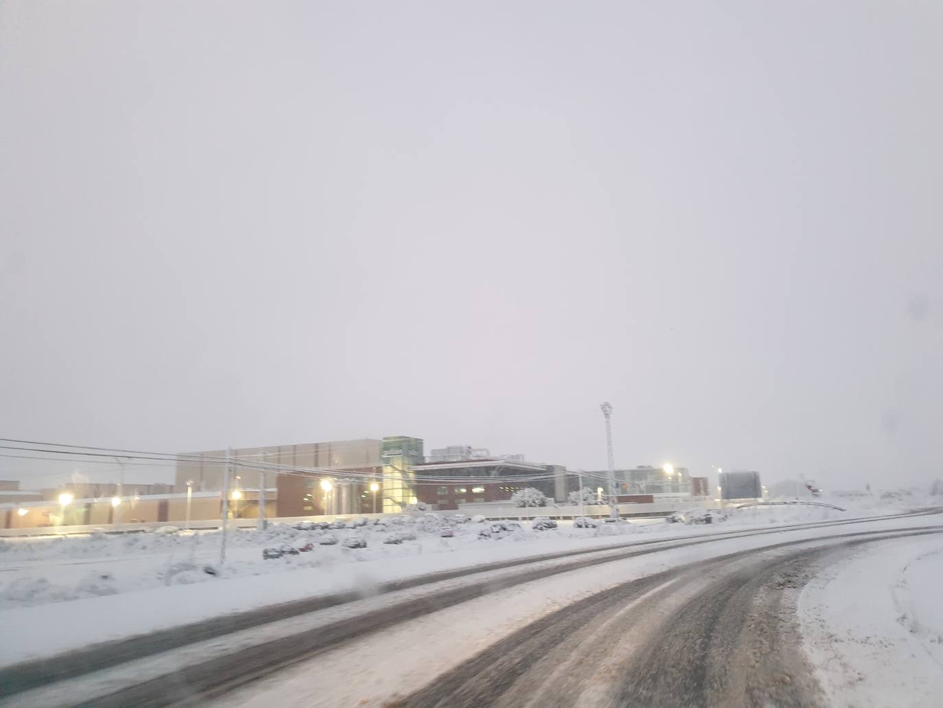 Fotos: Nieve en la comarca de Aguilar de Campoo