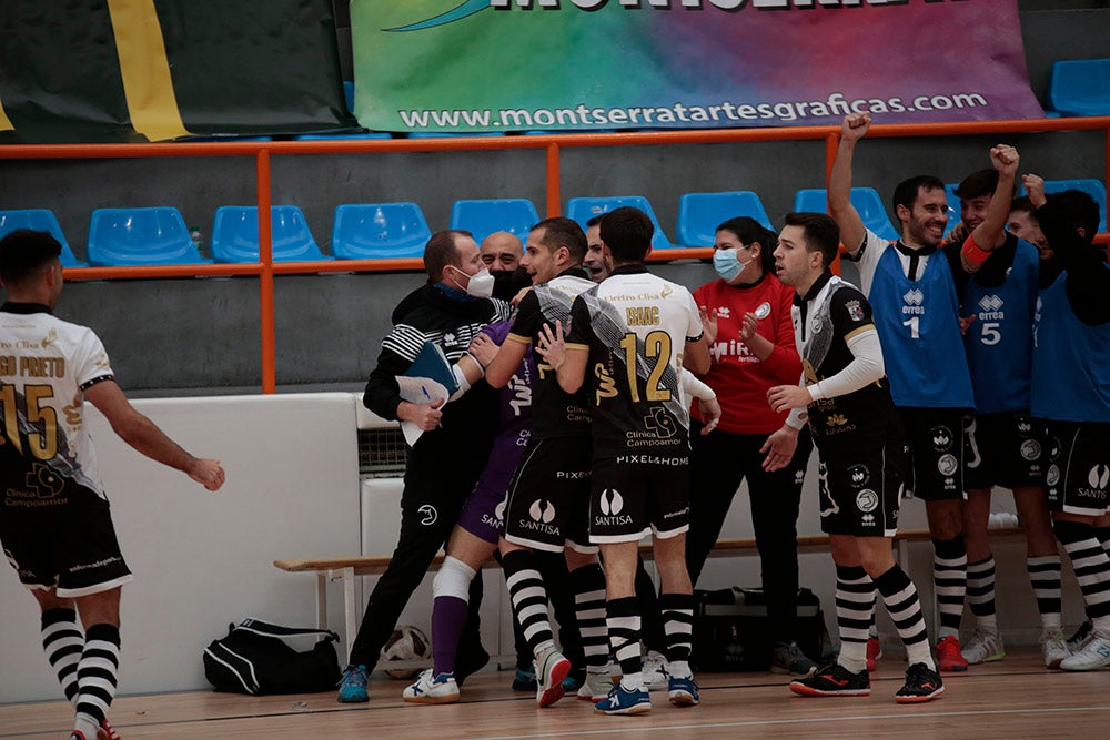 Unionistas FS reafirma su liderato venciendo al segundo Cuéllar Cojalba en La Alamedilla (4-2)