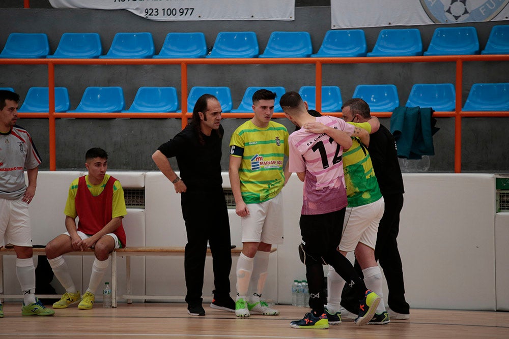 Unionistas FS reafirma su liderato venciendo al segundo Cuéllar Cojalba en La Alamedilla (4-2)