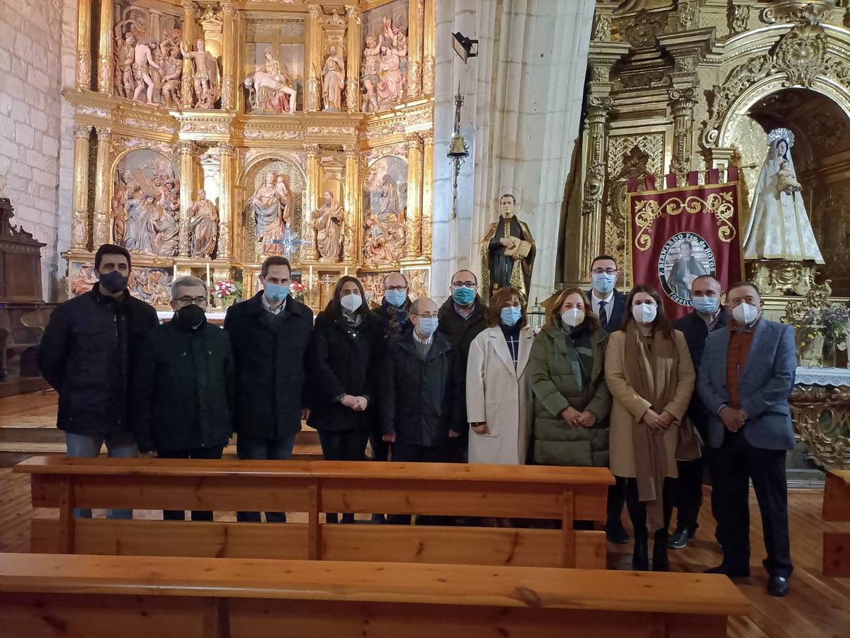 Fotos: Inauguración de la rehabilitación de la casa natal del Padre Hoyos en Torrelobatón