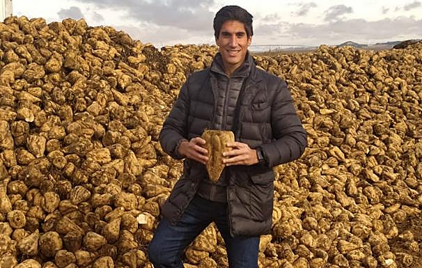 Óscar Olivar, técnico del Servicio Agronómico de Acor. 