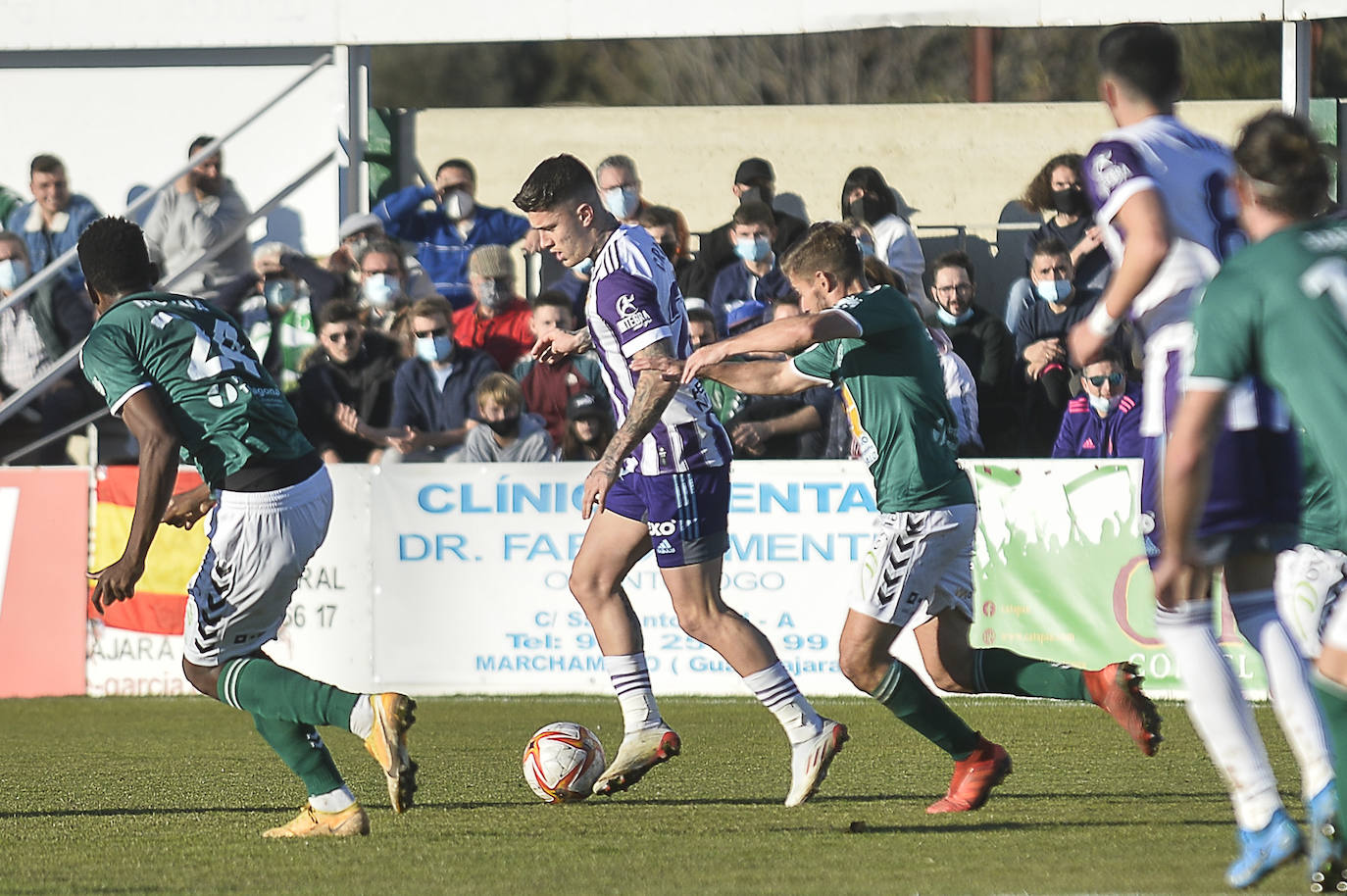 Marchamalo 0-1 Real Valladolid. 
