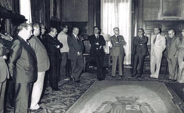 Toma de posesión del burgalés Reol Tejada en la Diputación Provincial de Burgos. 