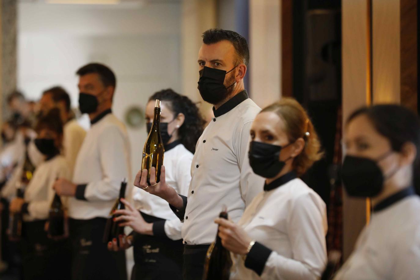 Celebración de la cata Opera Prima 2021 en Peñafiel. 