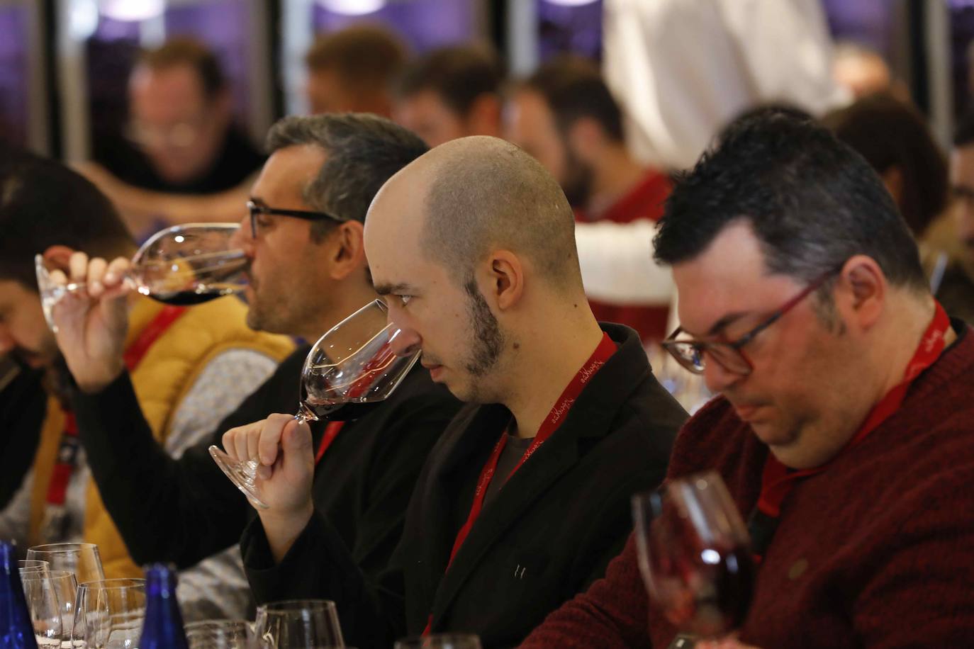 Celebración de la cata Opera Prima 2021 en Peñafiel. 