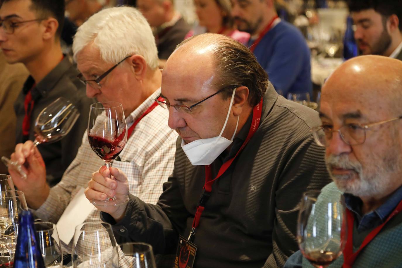 Celebración de la cata Opera Prima 2021 en Peñafiel. 