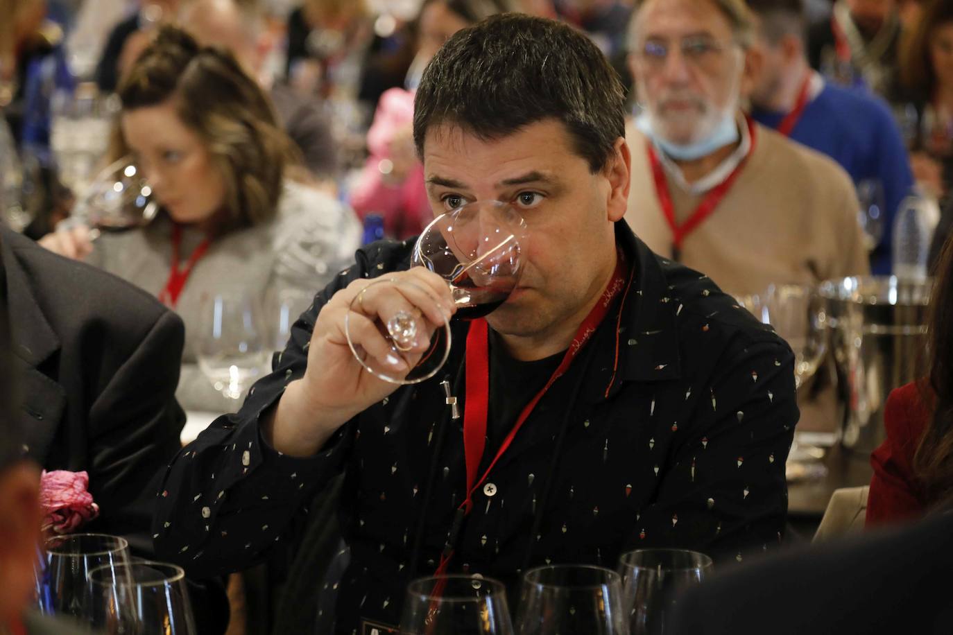 Celebración de la cata Opera Prima 2021 en Peñafiel. 