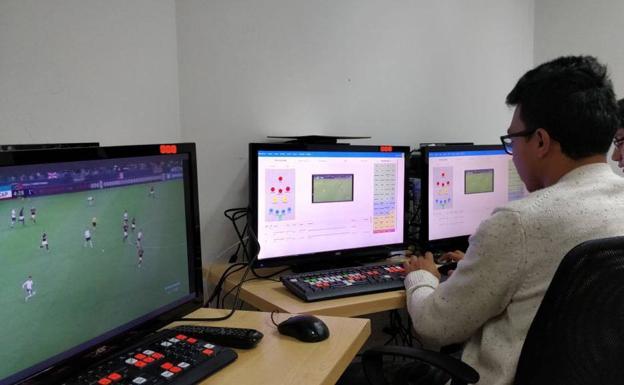Análisis de un partido en Kin Analytics.