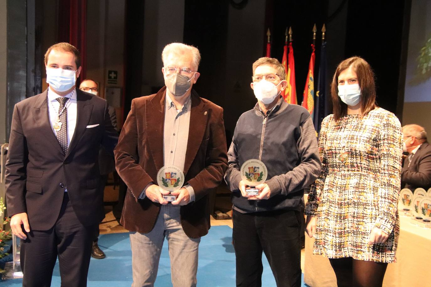 Fotos: Medina de Rioseco rinde homenaje a la Constitución