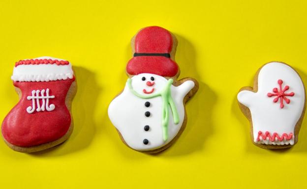 Galletas navideñas sin gluten