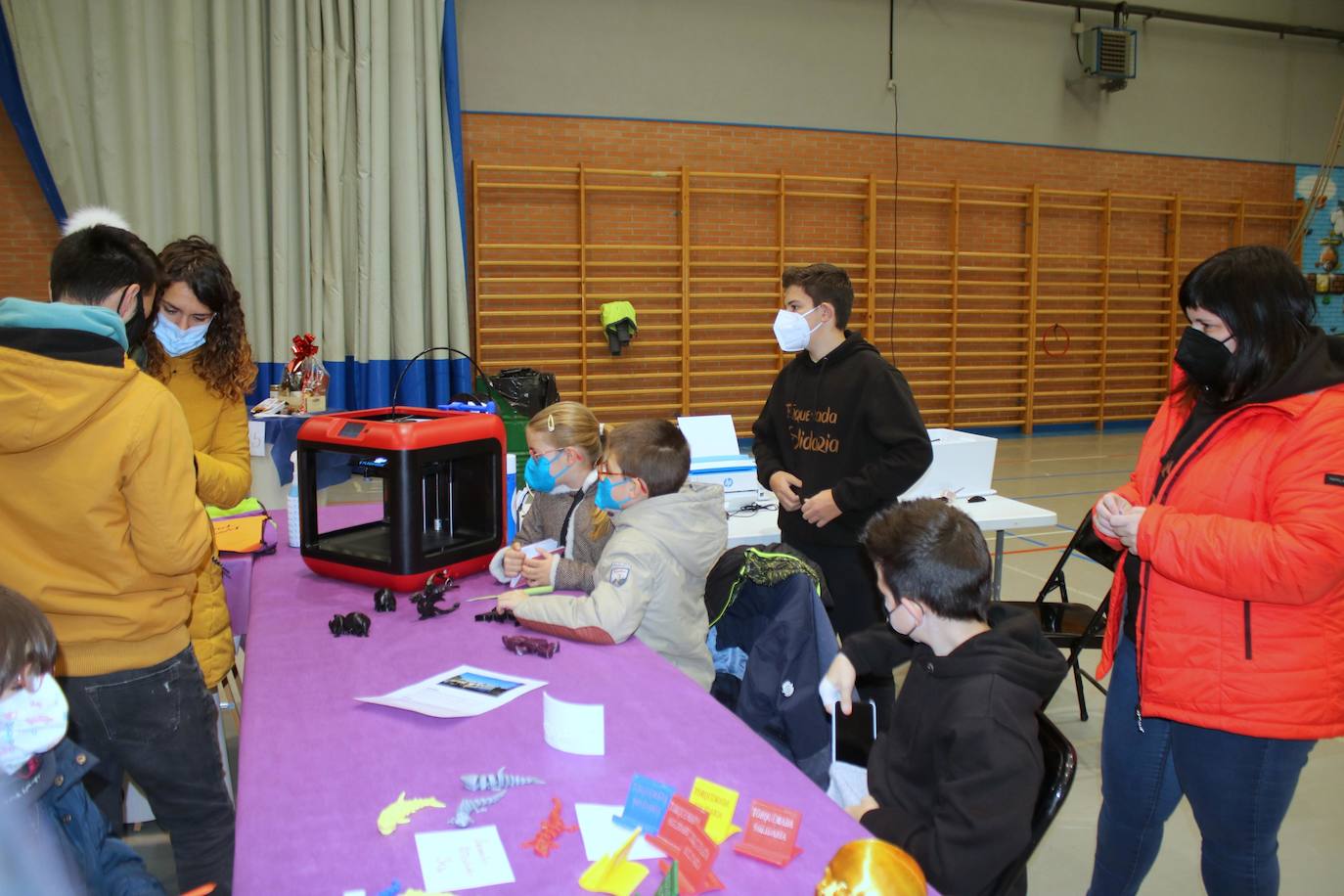 Fotos: Torquemada se solidariza con la hemiplejia alternante